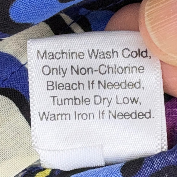 Vera Bradley Women LongSleeve Button Shirt Sz M Cotton Lightweight Summer Spring - Picture 6 of 10